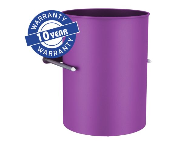 MERIDA STELLA VIOLET LINE adjustable under-counter waste bin 30 l, violet